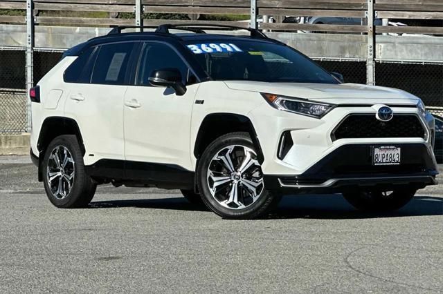 used 2021 Toyota RAV4 Prime car, priced at $35,491