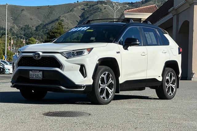 used 2021 Toyota RAV4 Prime car, priced at $35,491