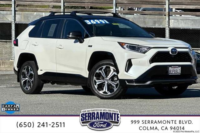 used 2021 Toyota RAV4 Prime car, priced at $35,491