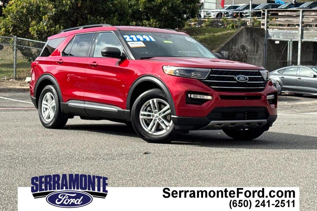 used 2022 Ford Explorer car, priced at $25,991