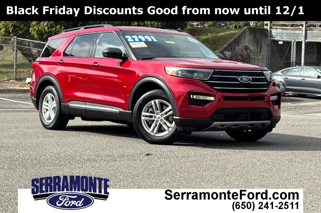 used 2022 Ford Explorer car, priced at $25,692