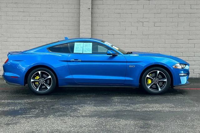 used 2021 Ford Mustang car, priced at $33,491