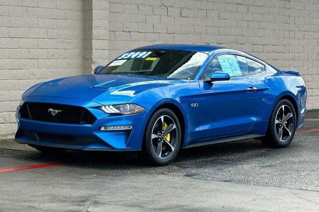 used 2021 Ford Mustang car, priced at $33,491