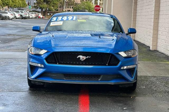 used 2021 Ford Mustang car, priced at $33,491