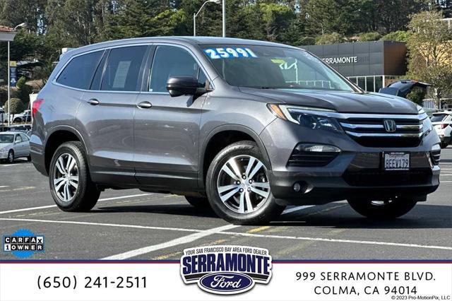 used 2018 Honda Pilot car, priced at $25,991