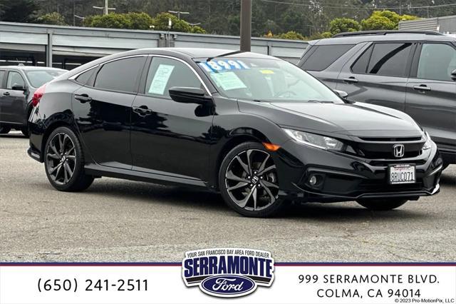 used 2020 Honda Civic car, priced at $18,991