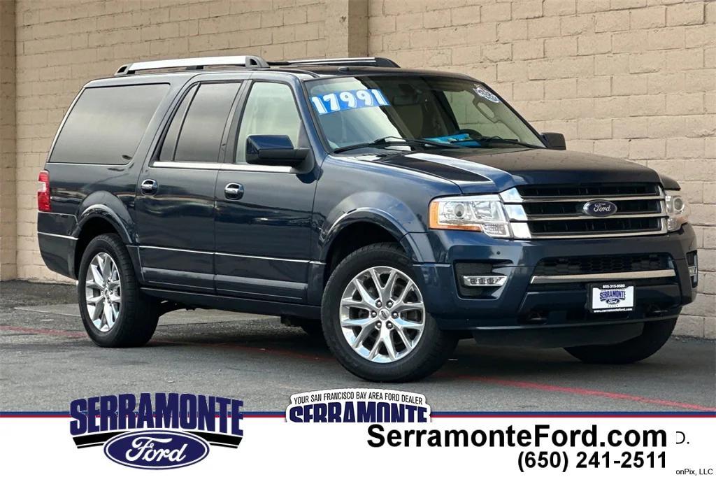 used 2017 Ford Expedition EL car, priced at $16,492