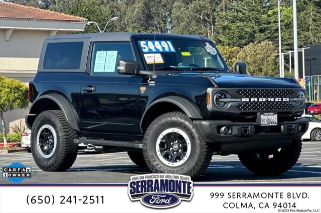 used 2023 Ford Bronco car, priced at $52,991