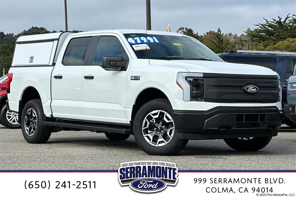 used 2024 Ford F-150 Lightning car, priced at $46,991