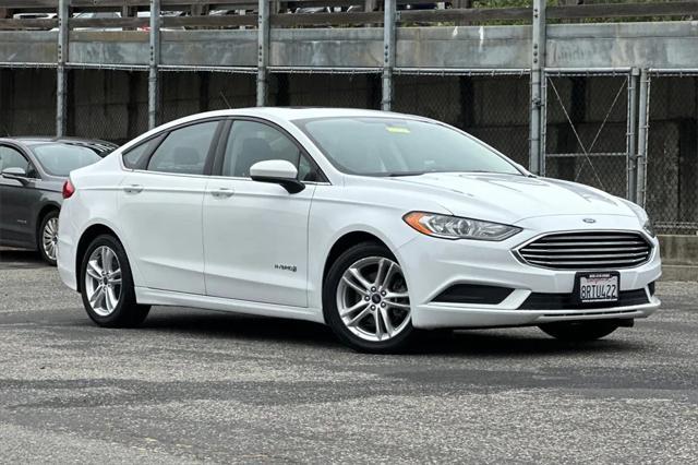used 2018 Ford Fusion Hybrid car, priced at $13,991