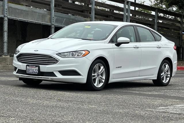 used 2018 Ford Fusion Hybrid car, priced at $13,991