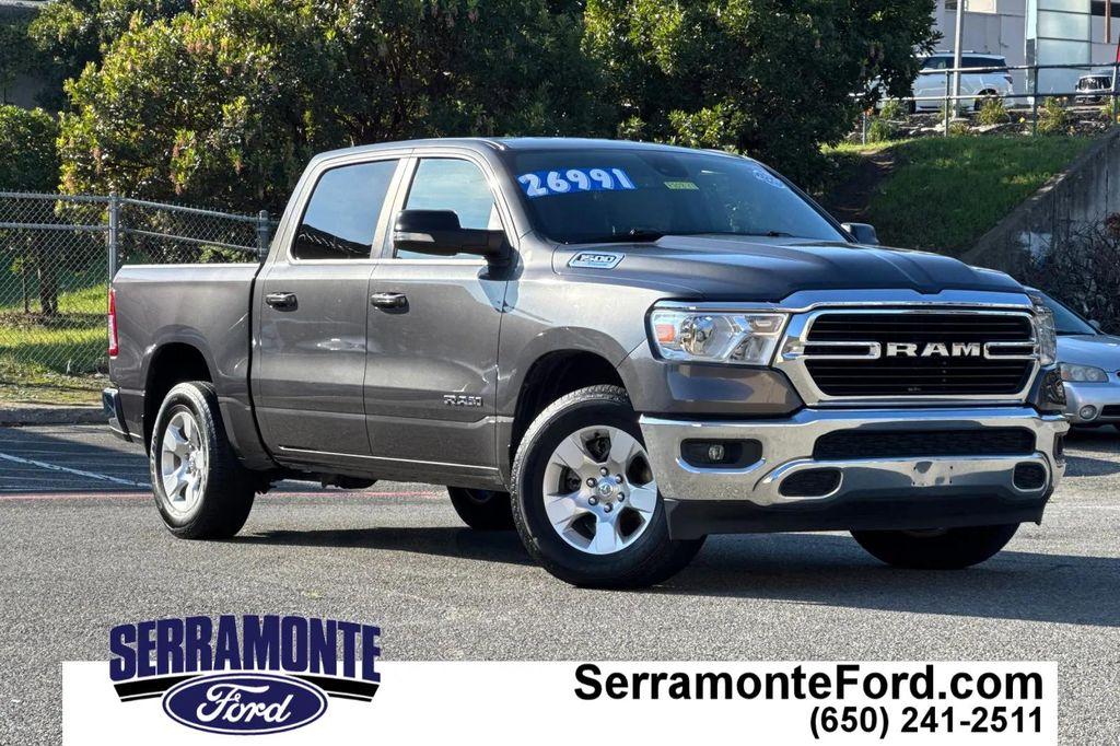 used 2021 Ram 1500 car, priced at $26,991