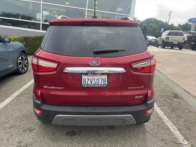 used 2021 Ford EcoSport car, priced at $18,990