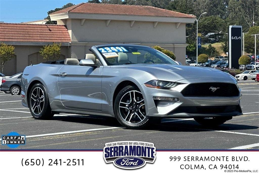 used 2021 Ford Mustang car, priced at $22,692