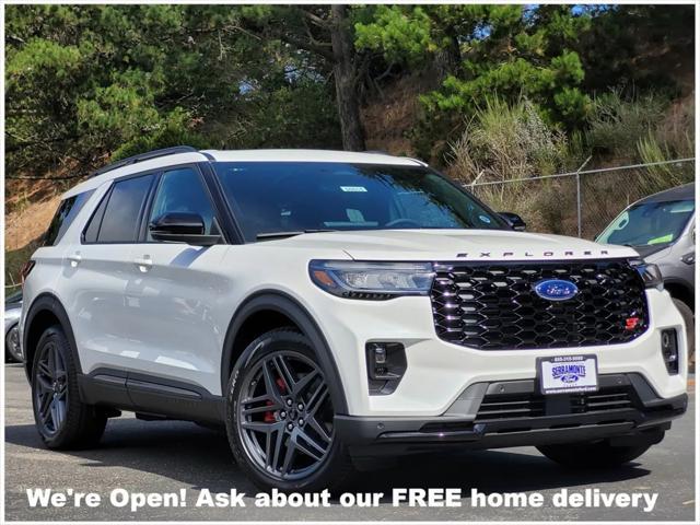 new 2025 Ford Explorer car, priced at $61,590