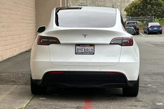 used 2021 Tesla Model Y car, priced at $27,491