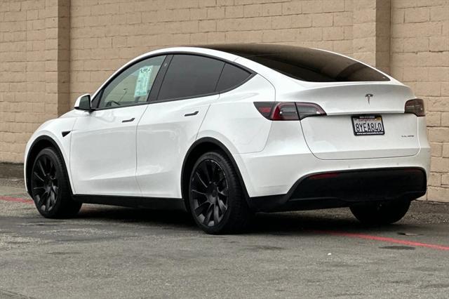 used 2021 Tesla Model Y car, priced at $27,491