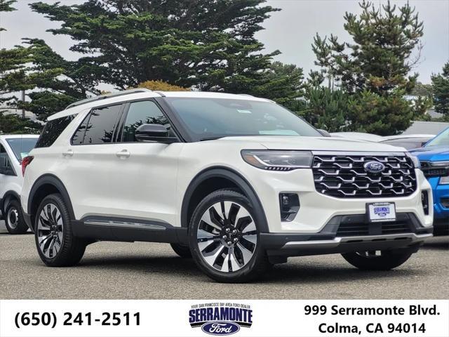 new 2025 Ford Explorer car, priced at $57,018