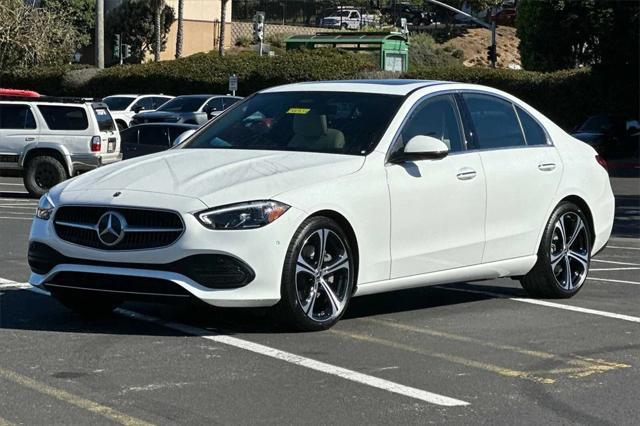 used 2024 Mercedes-Benz C-Class car, priced at $48,991