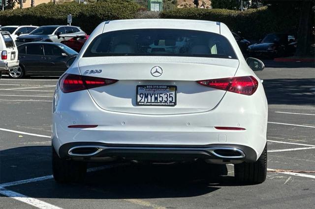 used 2024 Mercedes-Benz C-Class car, priced at $48,991