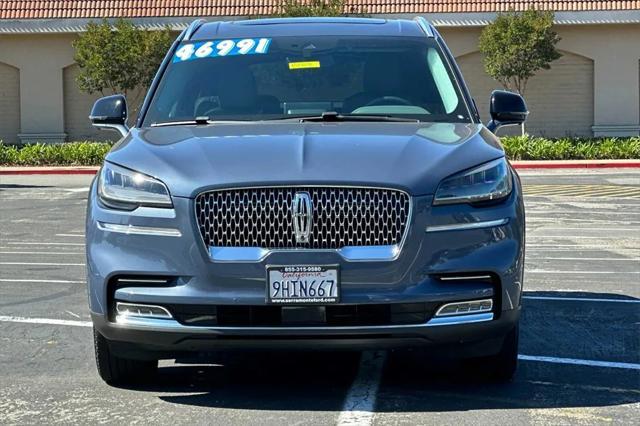 used 2021 Lincoln Aviator car, priced at $45,492