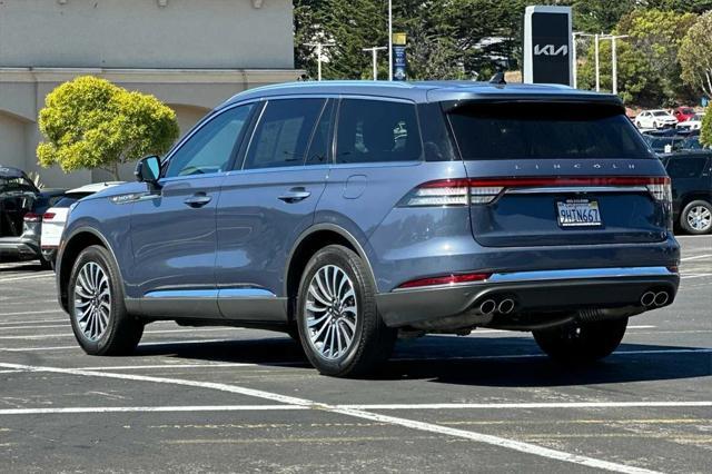 used 2021 Lincoln Aviator car, priced at $45,492