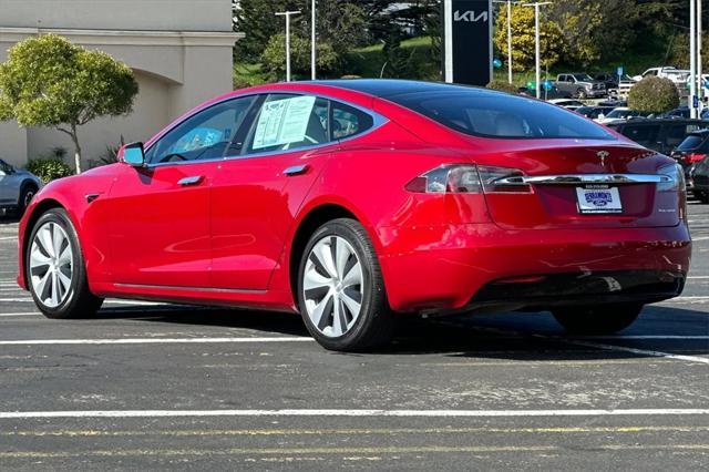 used 2020 Tesla Model S car, priced at $36,591