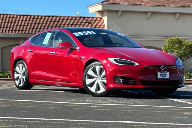 used 2020 Tesla Model S car, priced at $36,591