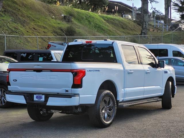 new 2024 Ford F-150 Lightning car, priced at $76,500