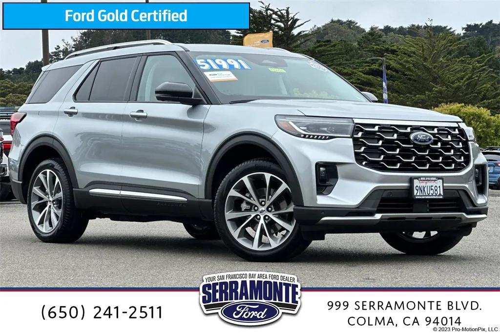 used 2025 Ford Explorer car, priced at $50,492