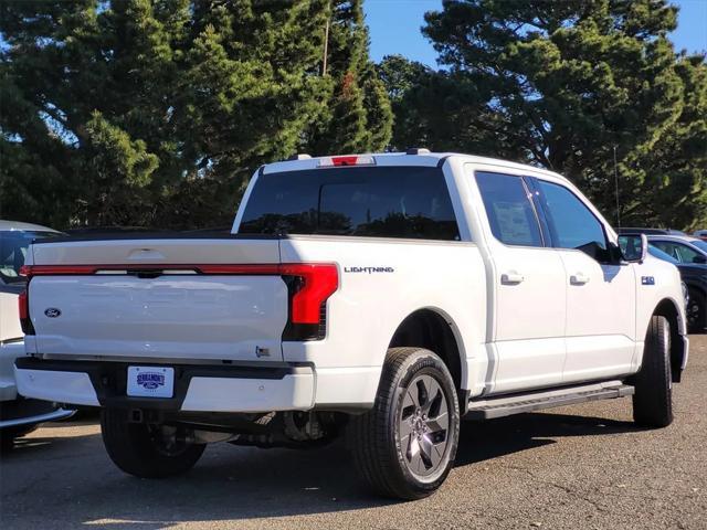 new 2024 Ford F-150 Lightning car, priced at $76,500