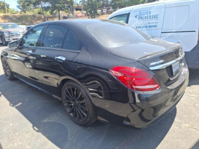 used 2017 Mercedes-Benz AMG C 43 car, priced at $26,990