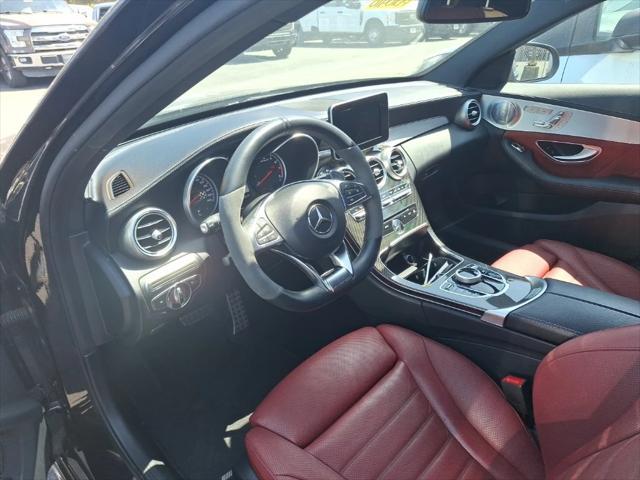 used 2017 Mercedes-Benz AMG C 43 car, priced at $26,990