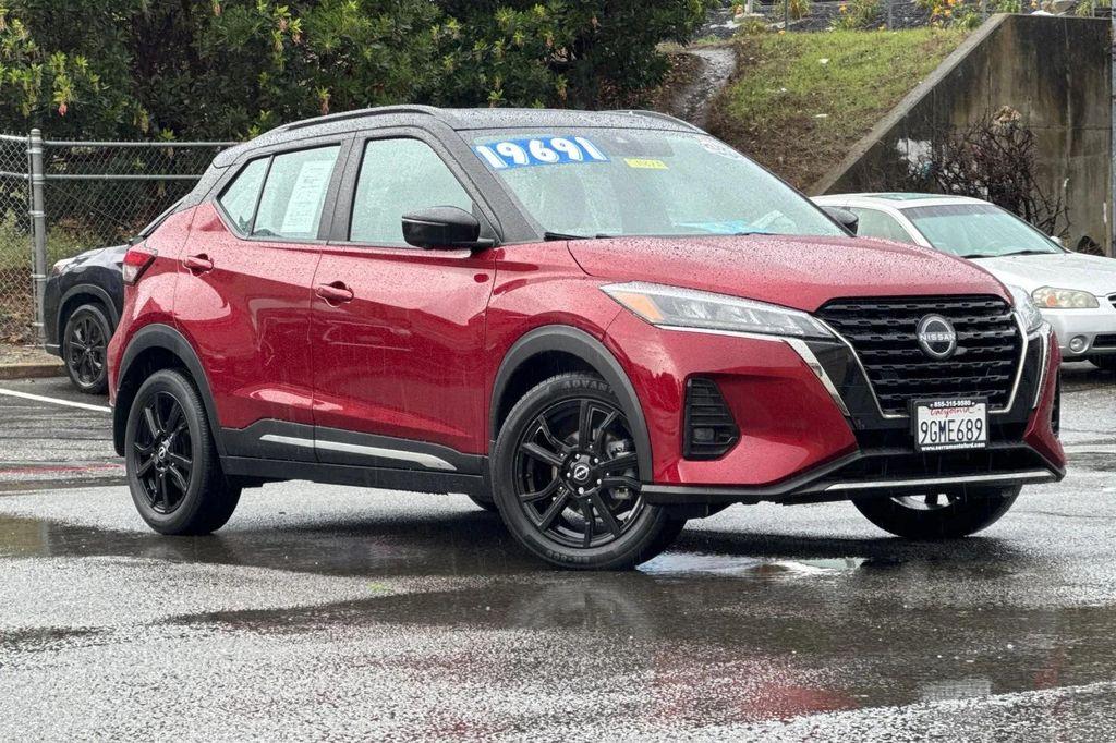 used 2023 Nissan Kicks car, priced at $18,991