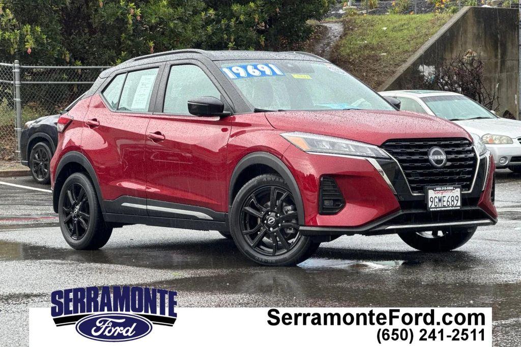 used 2023 Nissan Kicks car, priced at $18,991