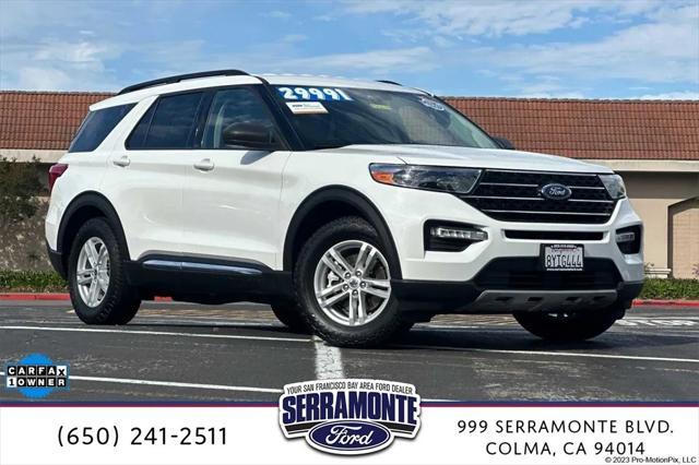 used 2021 Ford Explorer car, priced at $28,991