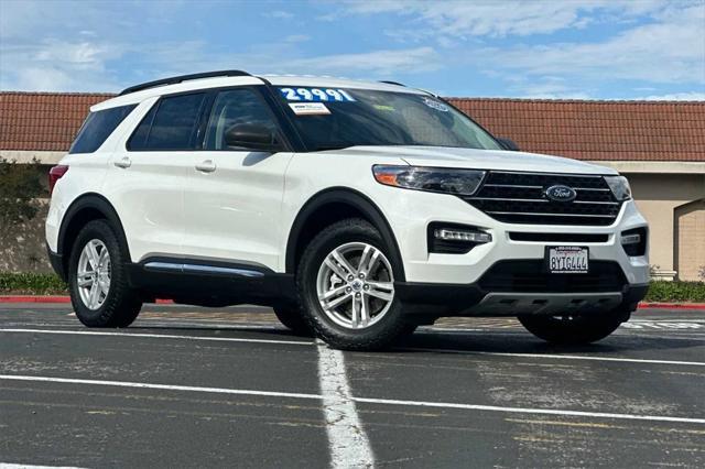 used 2021 Ford Explorer car, priced at $28,991