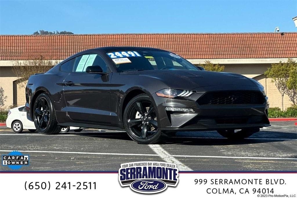 used 2022 Ford Mustang car, priced at $24,491