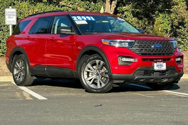 used 2021 Ford Explorer car, priced at $26,993