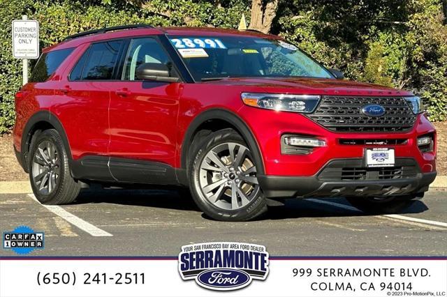 used 2021 Ford Explorer car, priced at $27,992