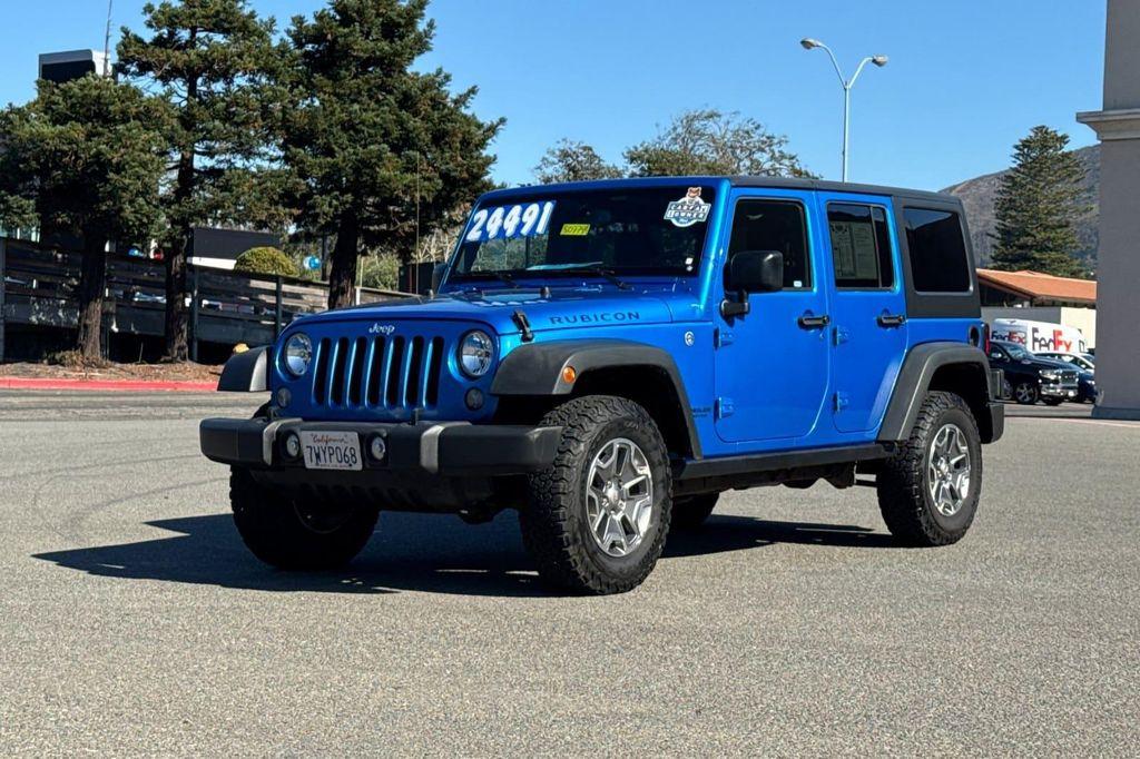used 2016 Jeep Wrangler Unlimited car, priced at $22,491