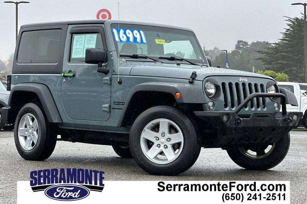 used 2015 Jeep Wrangler car, priced at $16,991