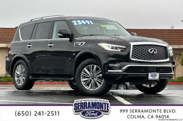 used 2018 INFINITI QX80 car, priced at $20,494