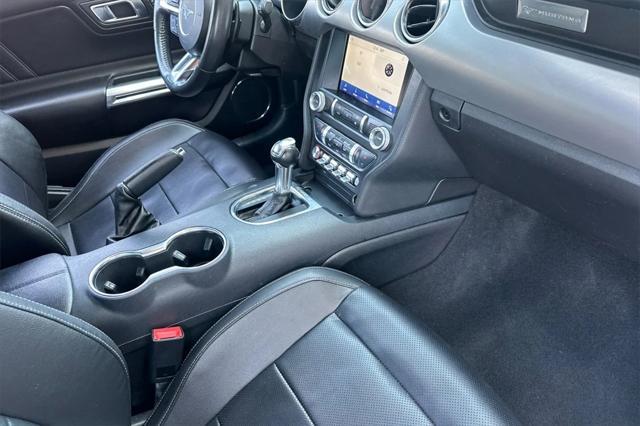 used 2021 Ford Mustang car, priced at $21,991