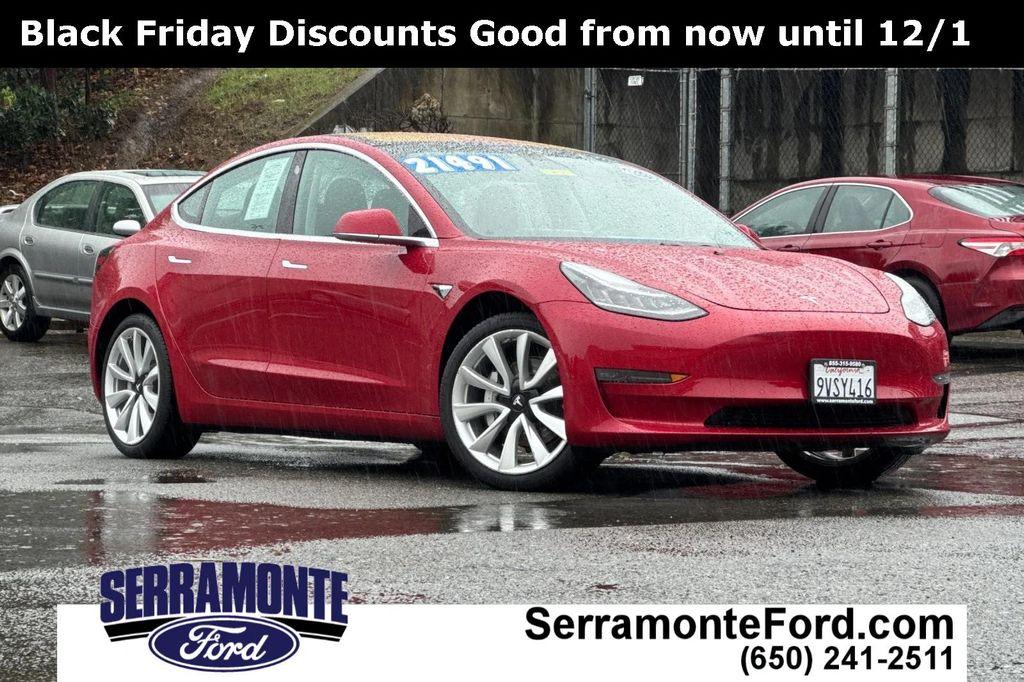 used 2018 Tesla Model 3 car, priced at $19,491