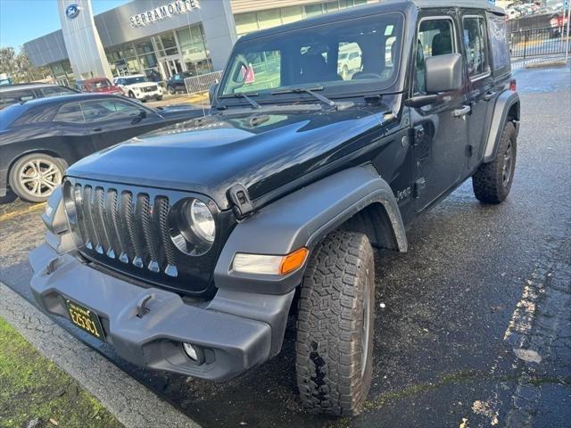 used 2022 Jeep Wrangler Unlimited car, priced at $32,991