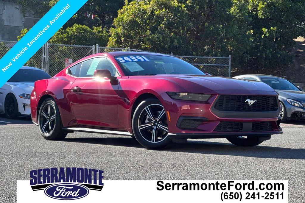 used 2025 Ford Mustang car, priced at $34,391