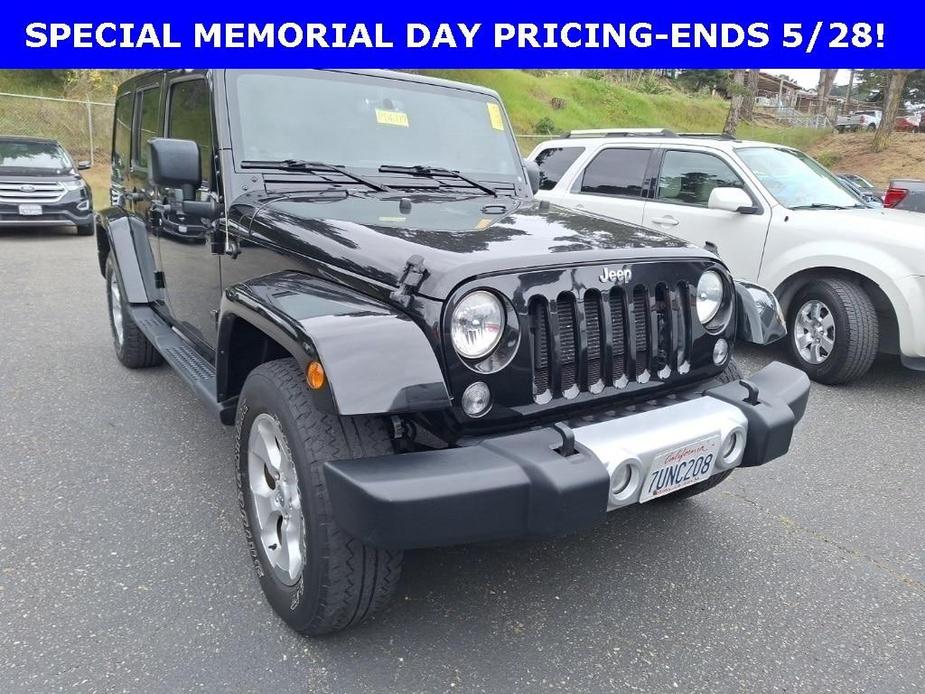 used 2014 Jeep Wrangler Unlimited car, priced at $21,991