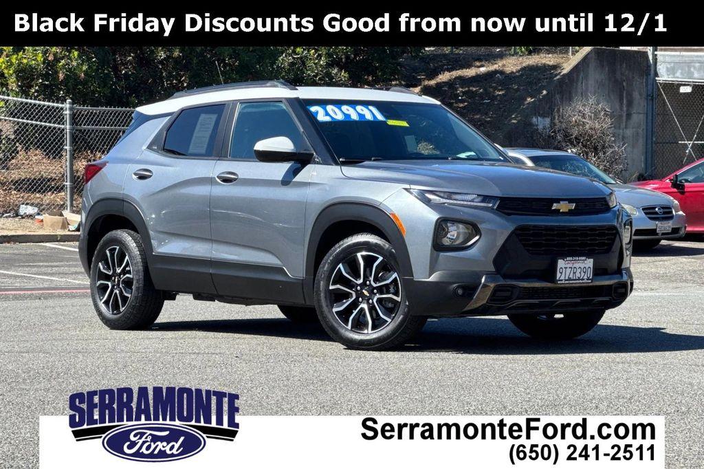 used 2022 Chevrolet TrailBlazer car, priced at $17,494