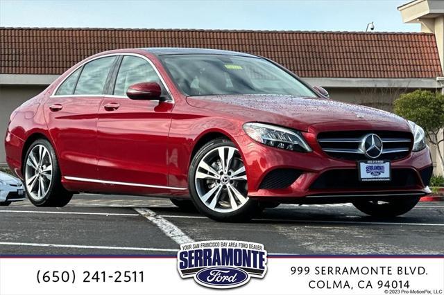 used 2021 Mercedes-Benz C-Class car, priced at $23,592